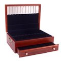American Chest American Chest F01C Bounty One Drawer Flatware Chest; Heritage Cherry F01C